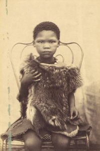Betty, Hottentot -pige, 9 år gammel.